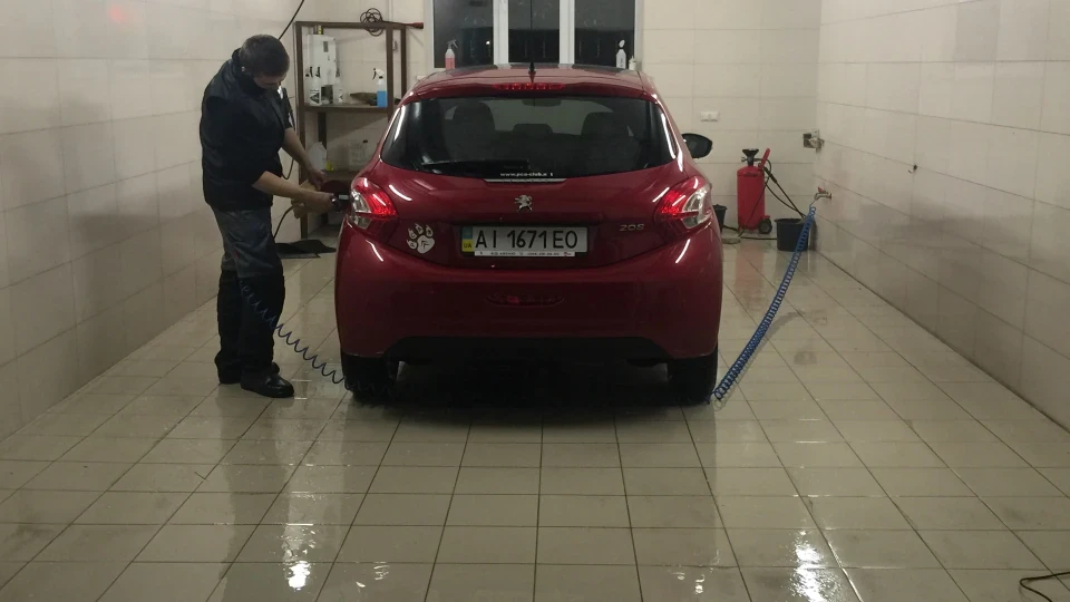 Peugeot 208 red cat 2