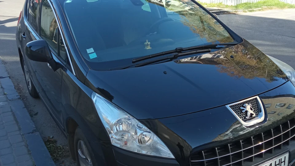 Peugeot 3008 Чорний пиж