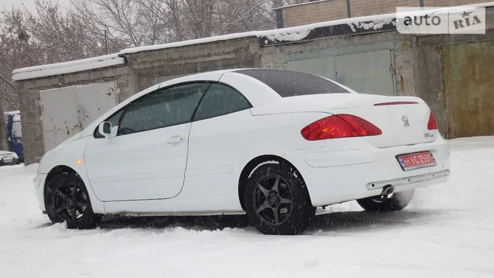 Peugeot 307 CC білий позитифчик)) 3