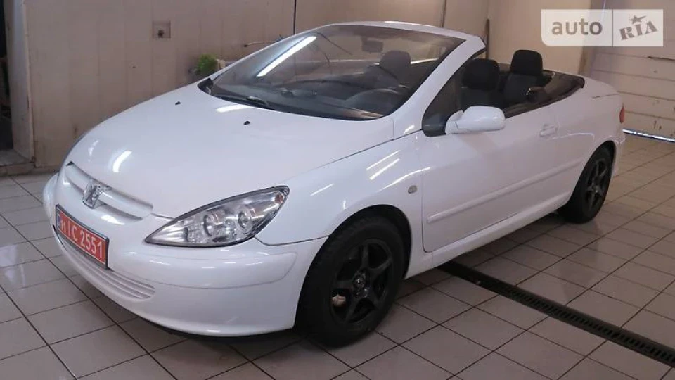 Peugeot 307 CC білий позитифчик)) 4