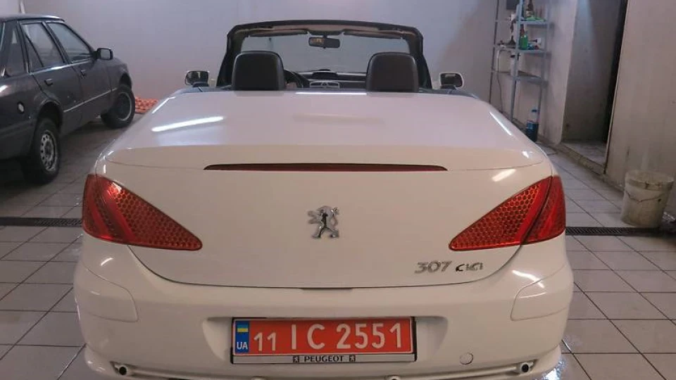 Peugeot 307 CC білий позитифчик)) 5