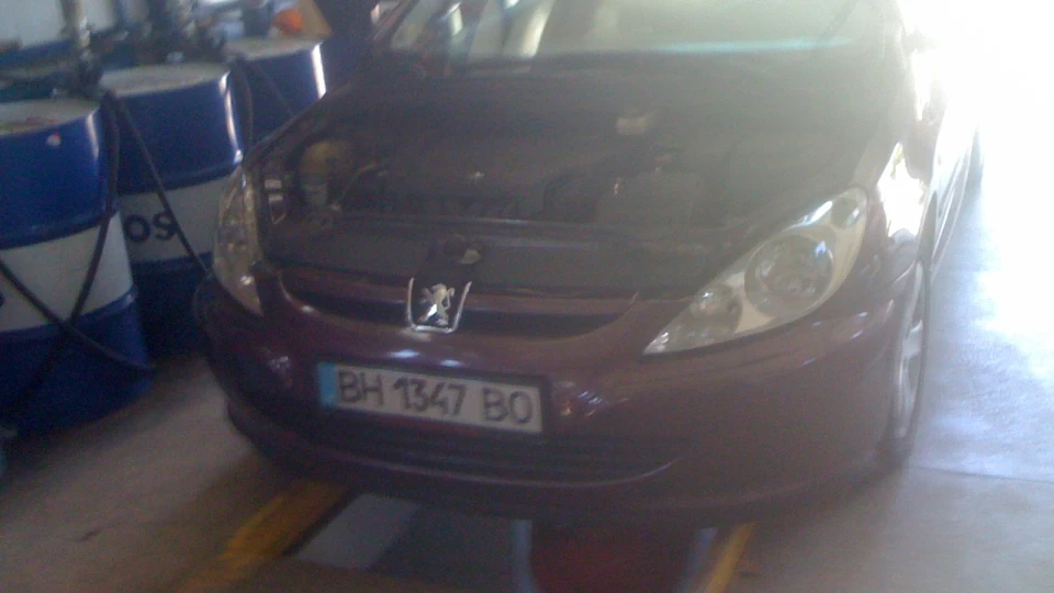 Peugeot 307 CC Розкладачка