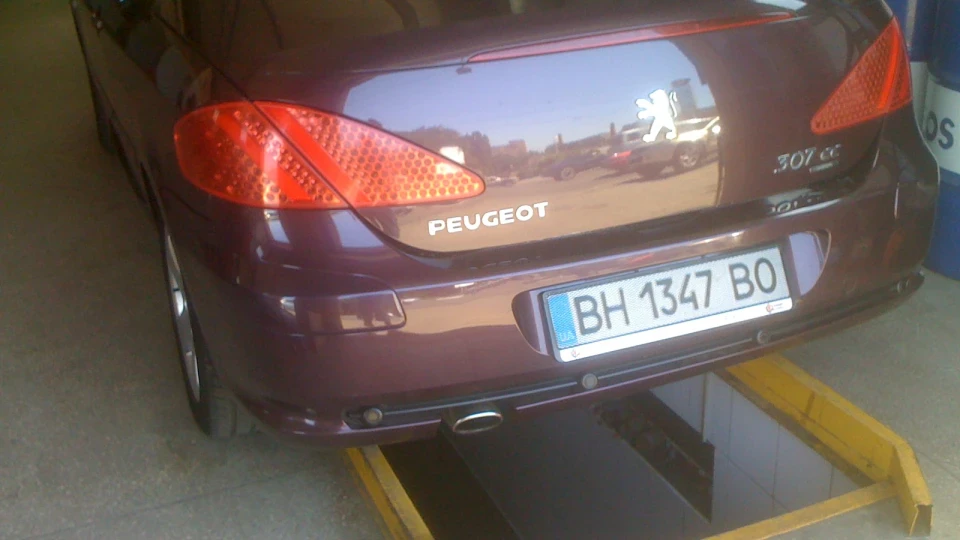 Peugeot 307 CC Розкладачка 2