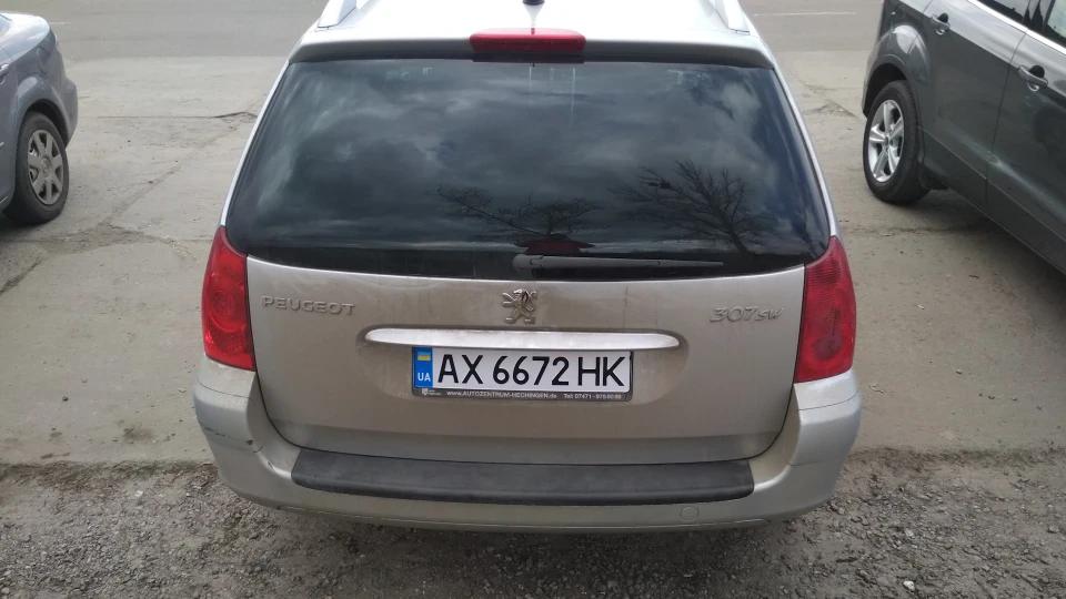 Peugeot 307 SW Сріблястий металік 2