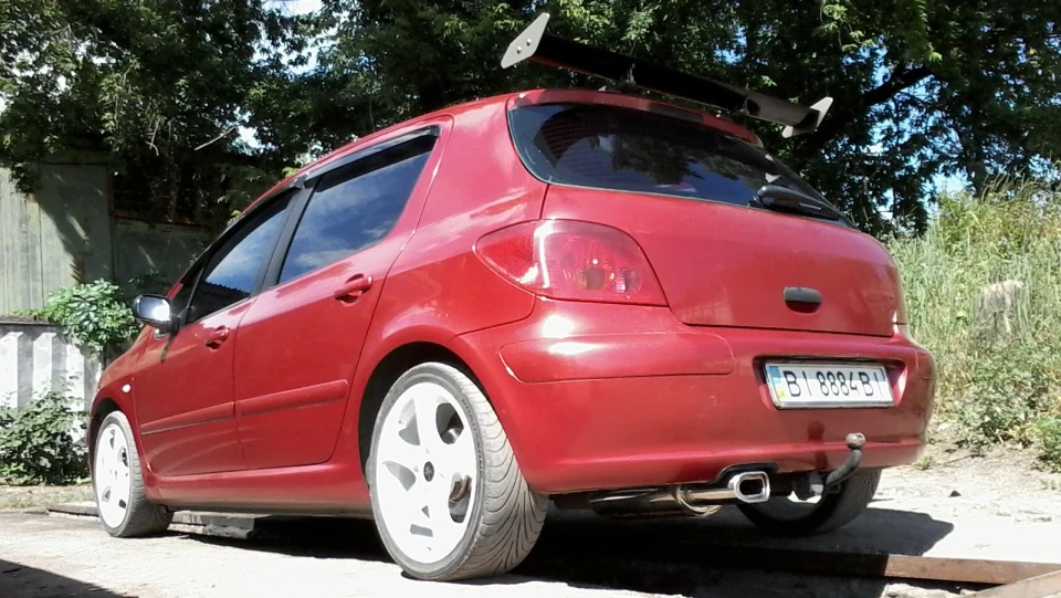 Peugeot 307 ♕dark٩(●•)۶red! 2