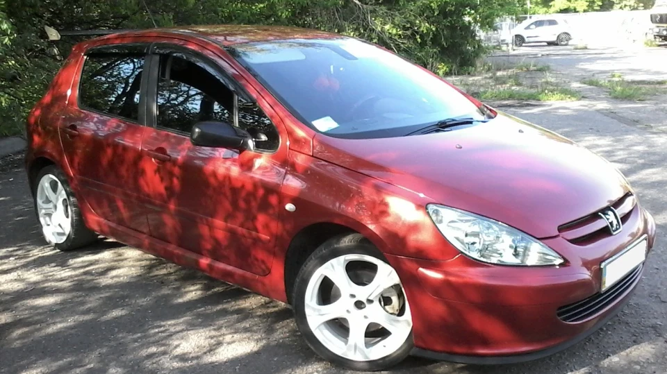 Peugeot 307 ♕dark٩(●•)۶red! 5
