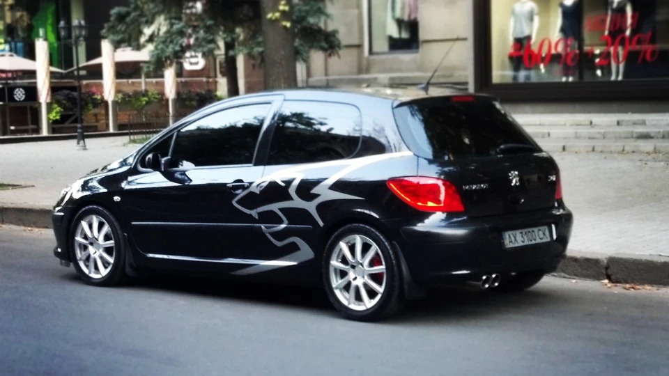 Peugeot 307 Darth Vader 3