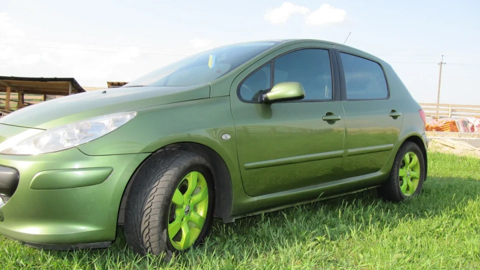 Peugeot 307 Зелений перламутр 4