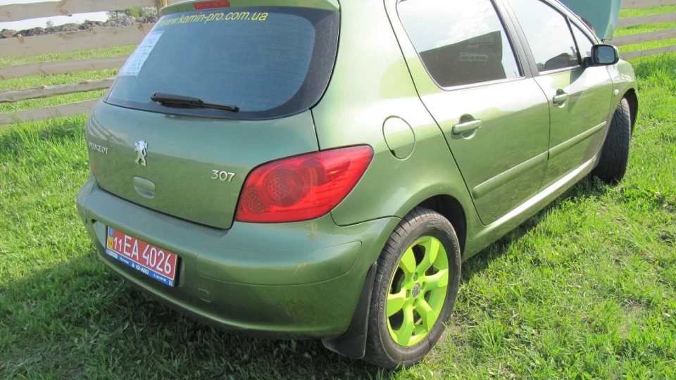 Peugeot 307 Зелений перламутр 5