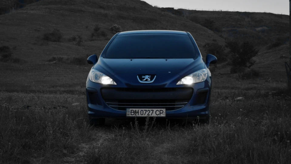 Peugeot 308 Синій Пиж% 2