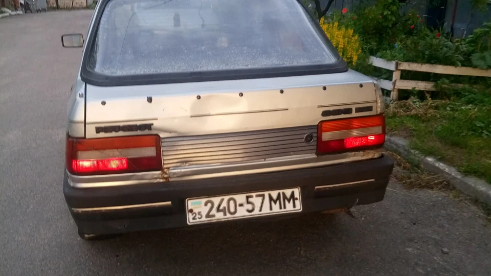 Peugeot 309 мягкая і тиха машинка