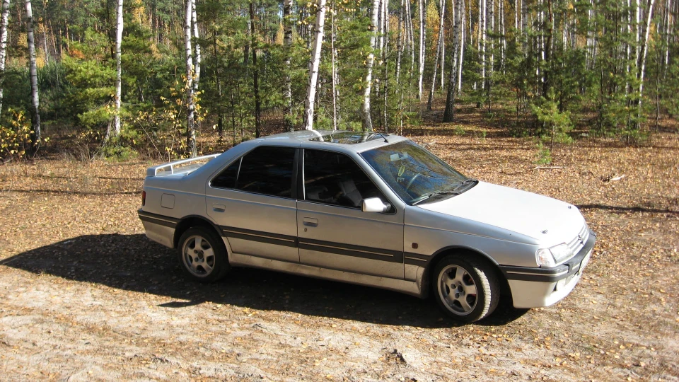 Peugeot 405 Mi16 сіра куля 2