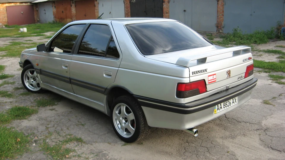 Peugeot 405 Mi16 сіра куля 3