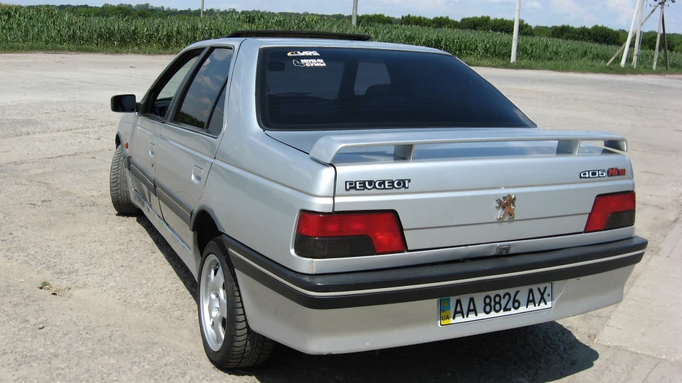 Peugeot 405 Mi16 сіра куля 4