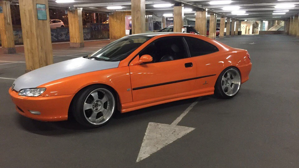 Peugeot 406 Coupe Помаранчева бестія