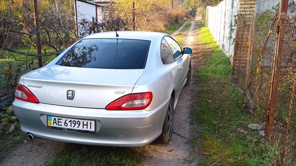 Peugeot 406 Coupe Пушильда
