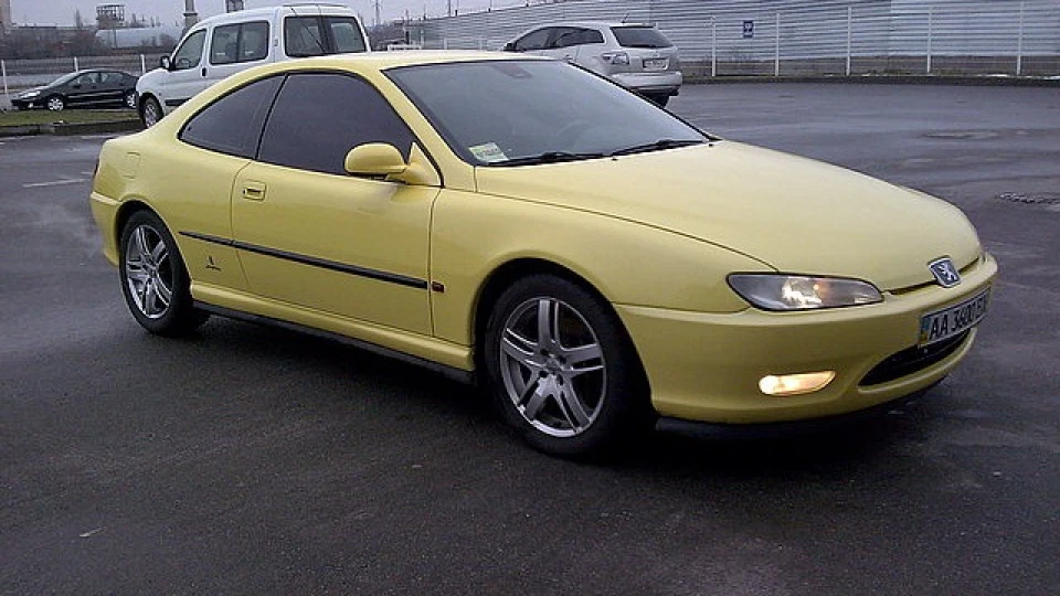 Peugeot 406 Coupe Жовтий перламутр