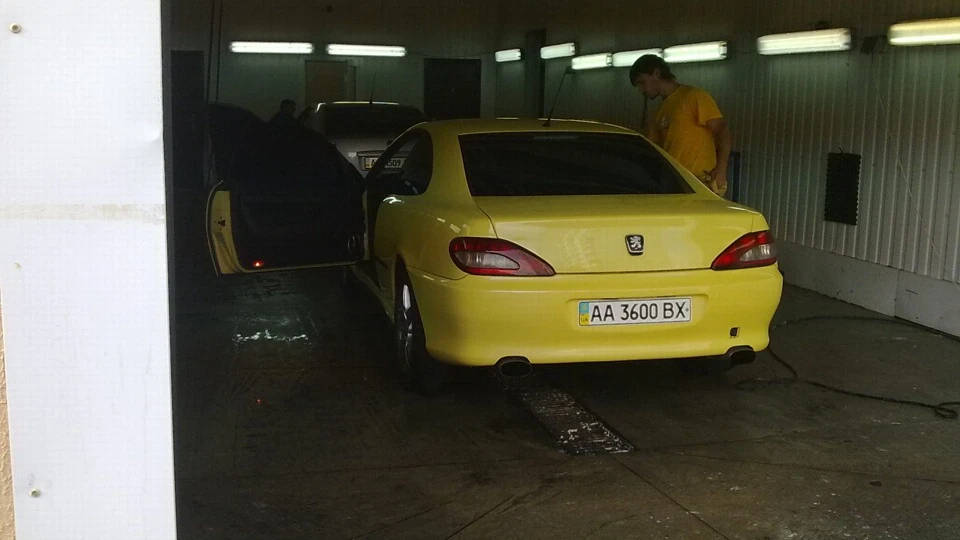 Peugeot 406 Coupe Жовтий перламутр 3