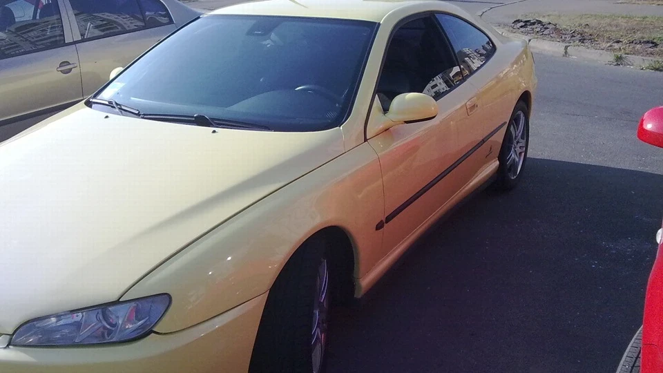 Peugeot 406 Coupe Жовтий перламутр 5