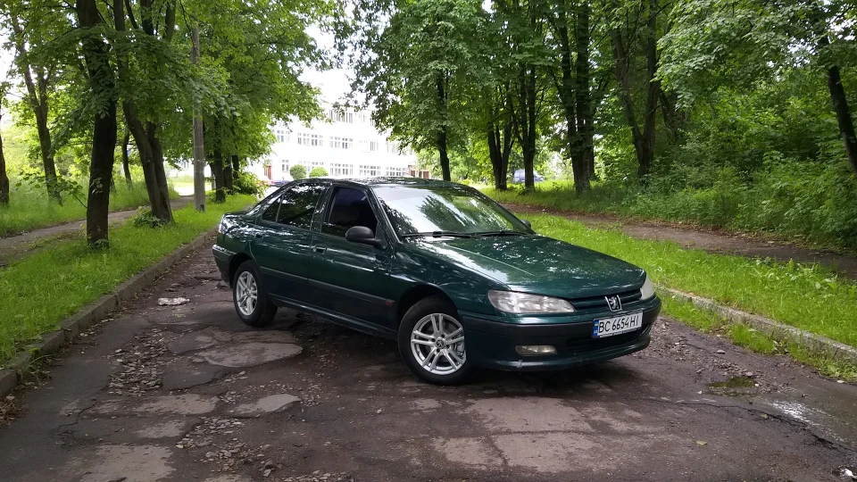 Peugeot 406 2.0 зелений лев 3