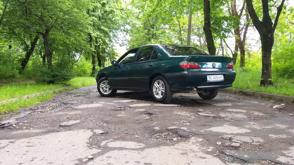 Peugeot 406 2.0 зелений лев 4
