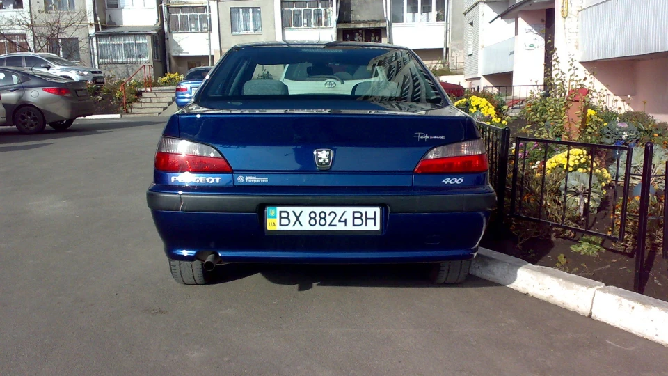 Peugeot 406 Синій Вовк