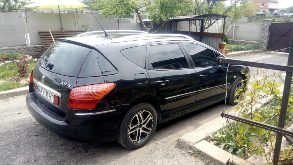 Peugeot 407 SW Black emerald 1.6 HDI