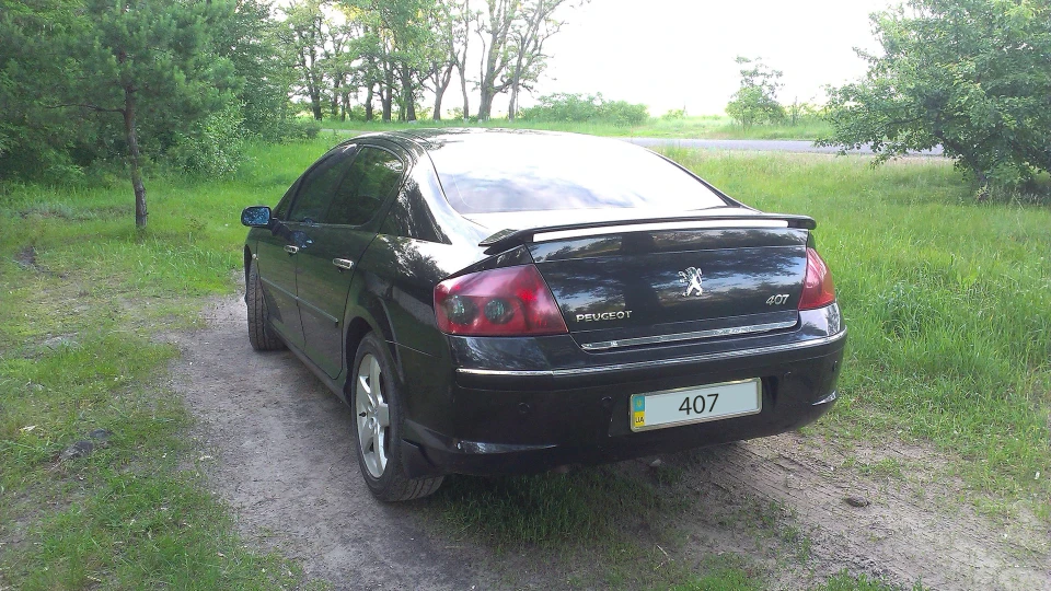 Peugeot 407 2.2 занижений трактор 2