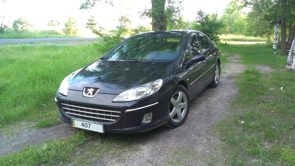 Peugeot 407 2.2 занижений трактор 3