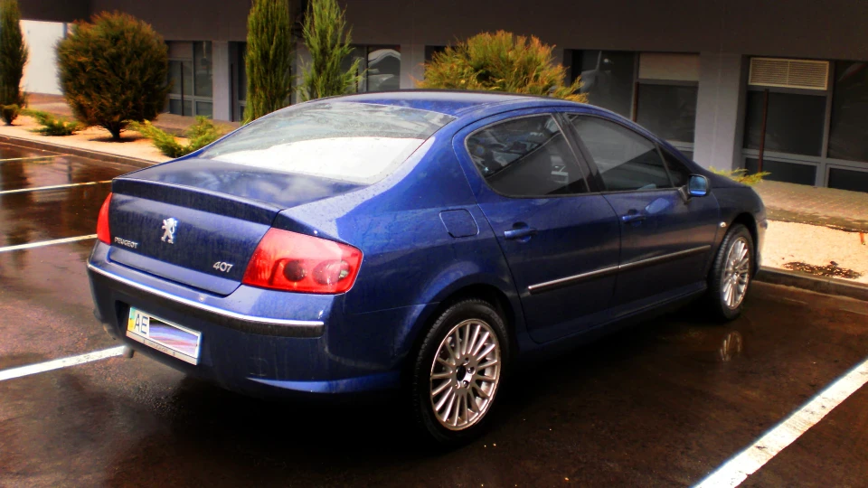 Peugeot 407 Navire Bleu Foncé 3