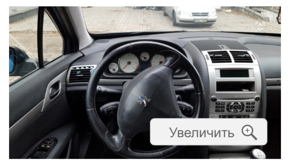 Peugeot 407 Сіро блакитний 1,6 HDI 3
