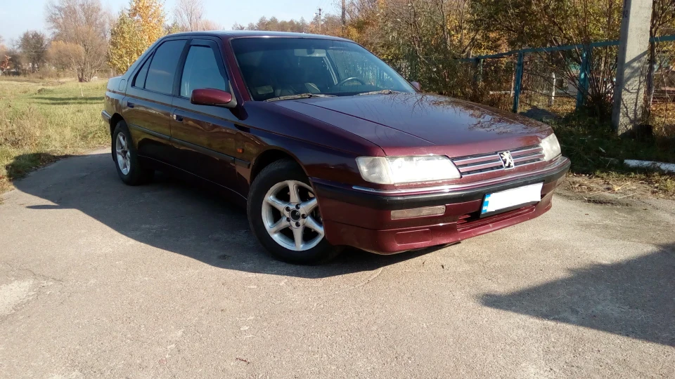 Peugeot 605 Гранатовий металік 2