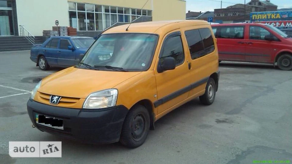 Peugeot Partner Машина дружини