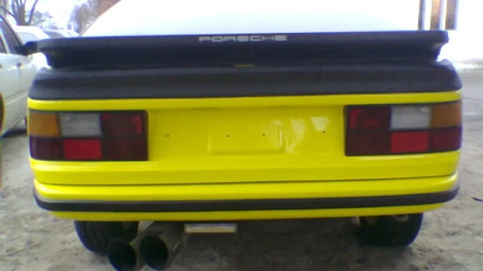 Porsche 924 жовтяк 3
