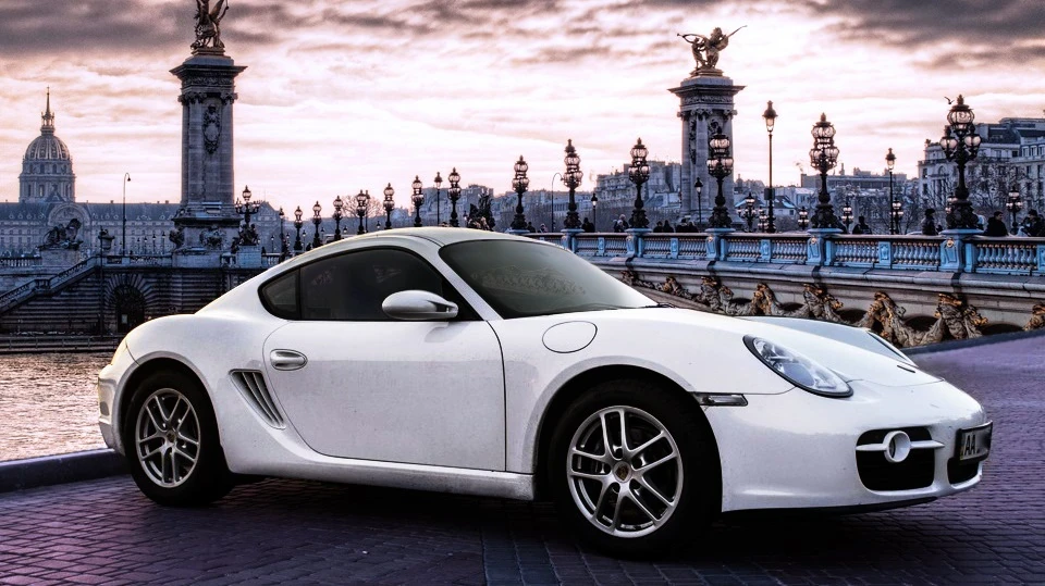 Porsche Cayman Білий КроКо 4