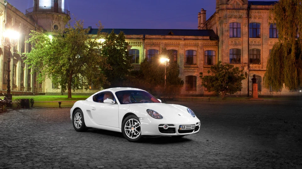 Porsche Cayman Білий КроКо 5