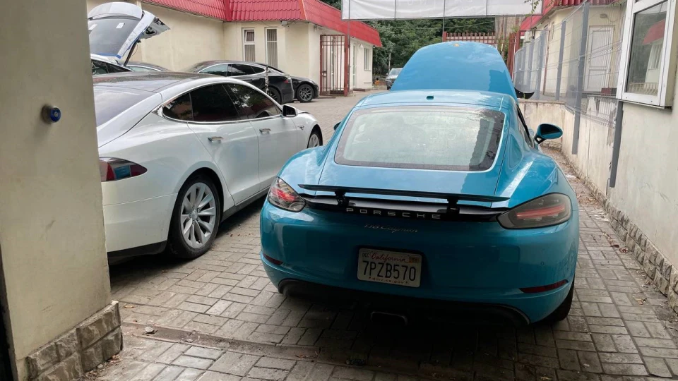 Porsche Cayman Секс