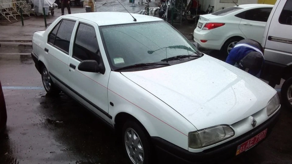 Renault 19 Карбовий ►White Power ◄ 3