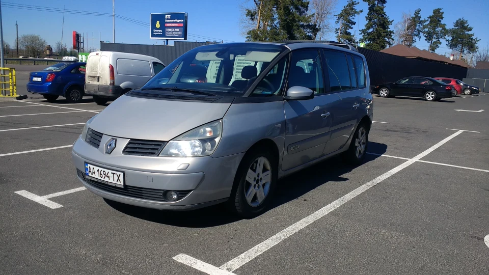 Renault Espace 2.0 turbo пневма