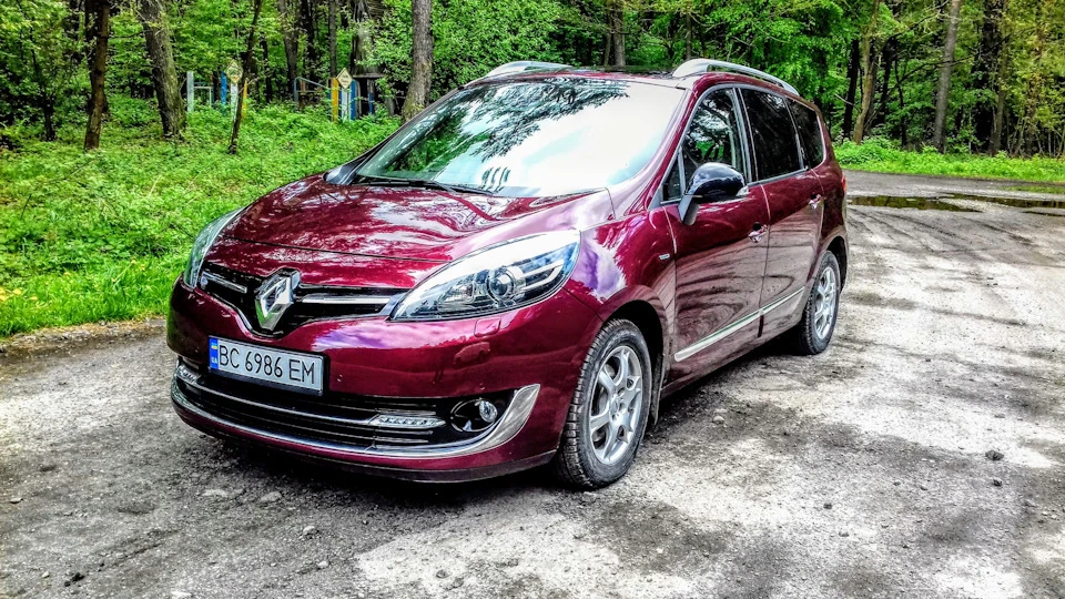 Renault Grand Scenic Bose Вишневий металік ! 4