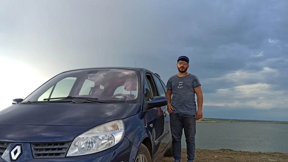 Renault Grand Scenic Синя Помпушка 2