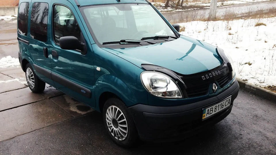 Renault Kangoo ЗЕЛЕНИЙ МОХ!!!
