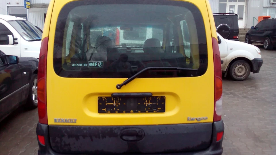 Renault Kangoo жовте кенгуреня