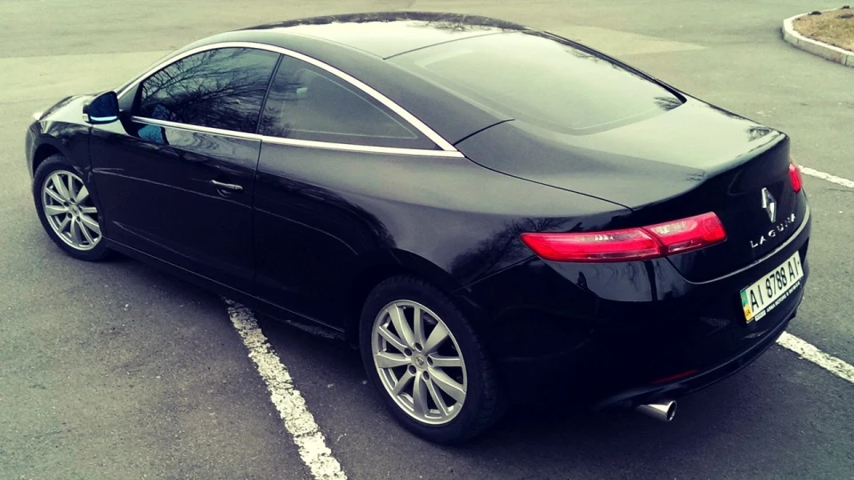 Renault Laguna Coupe Чорний перламутр 4