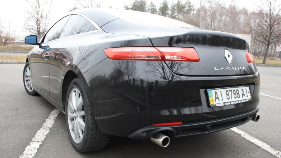 Renault Laguna Coupe Чорний перламутр 5