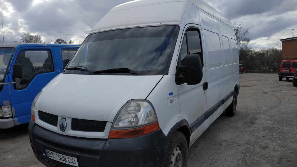 Renault Master білий 2.5dci