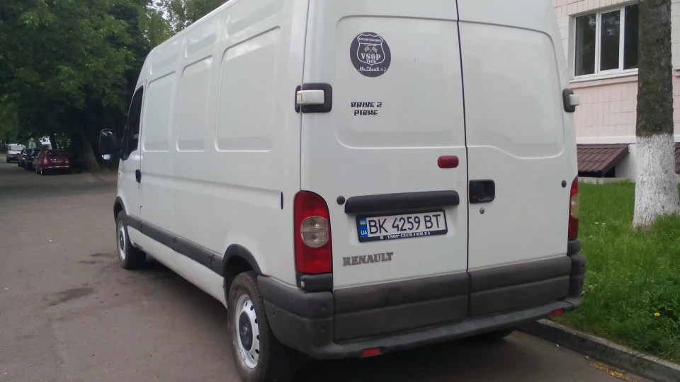 Renault Master #UkrainianStance 3