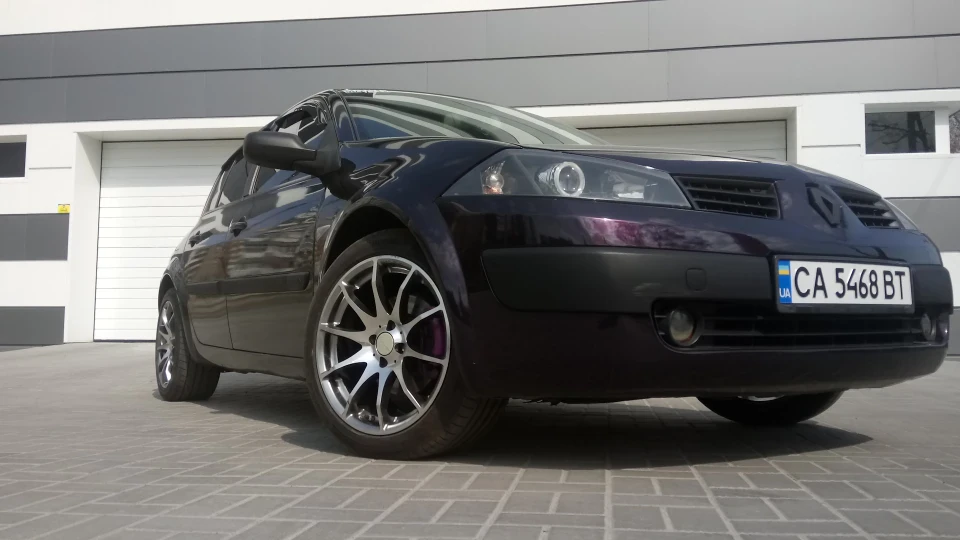 Renault Megane Баклажан )) 2