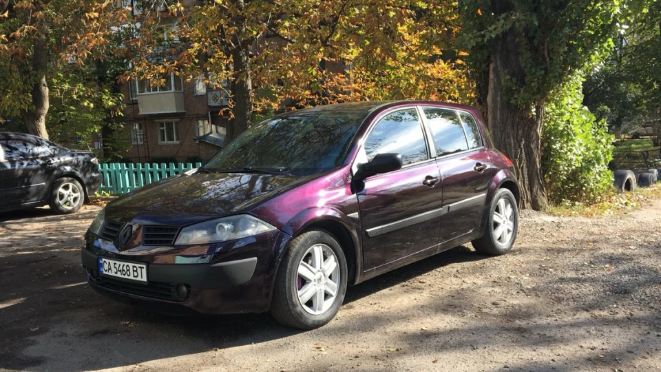 Renault Megane Баклажан )) 3
