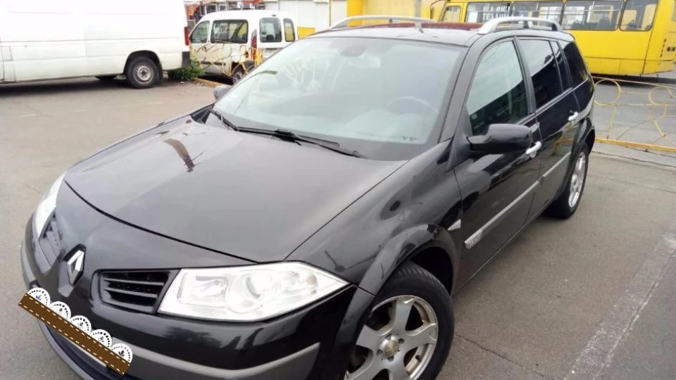 Renault Megane Чорний дизельок 1.9 турб 5
